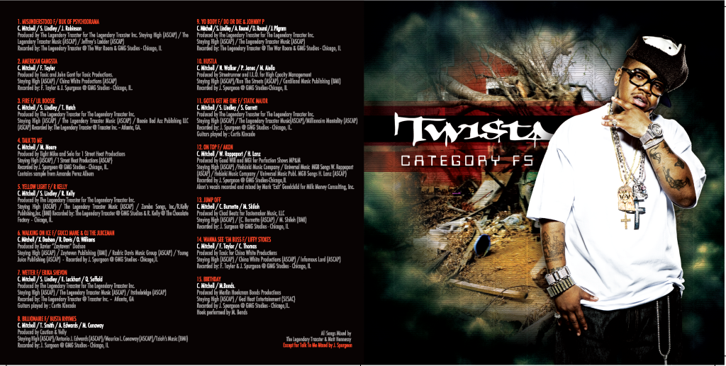EMI: Twista CD Design